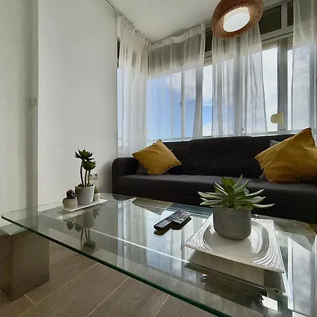 公寓 Tar11d - Estudio Con Vistas Al Mar, Wifi, Smart Tv, Fire Stick Amazon, En El Centro, A 600 Metros Playa 托雷莫利诺斯
