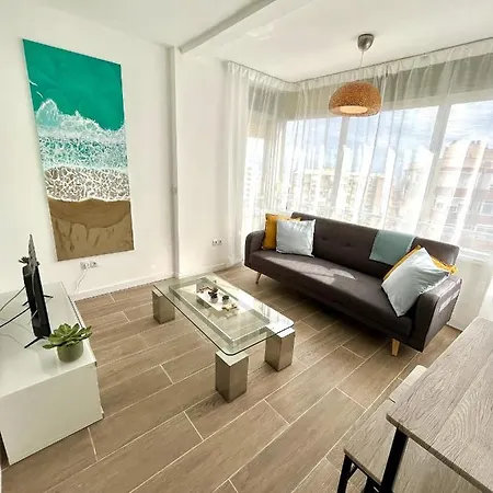 Tar11d - Estudio Con Vistas Al Mar, Wifi, Smart Tv, Fire Stick Amazon, En El Centro, A 600 Metros Playa Apartamento *