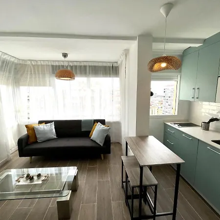 Apartamento Tar11d - Estudio Con Vistas Al Mar, Wifi, Smart Tv, Fire Stick Amazon, En El Centro, A 600 Metros Playa