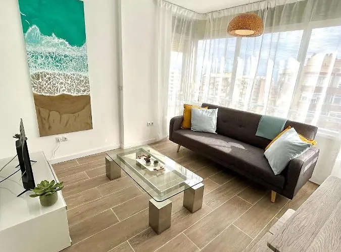 Tar11d - Estudio Con Vistas Al Mar, Wifi, Smart Tv, Fire Stick Amazon, En El Centro, A 600 Metros Playa Apartamento *