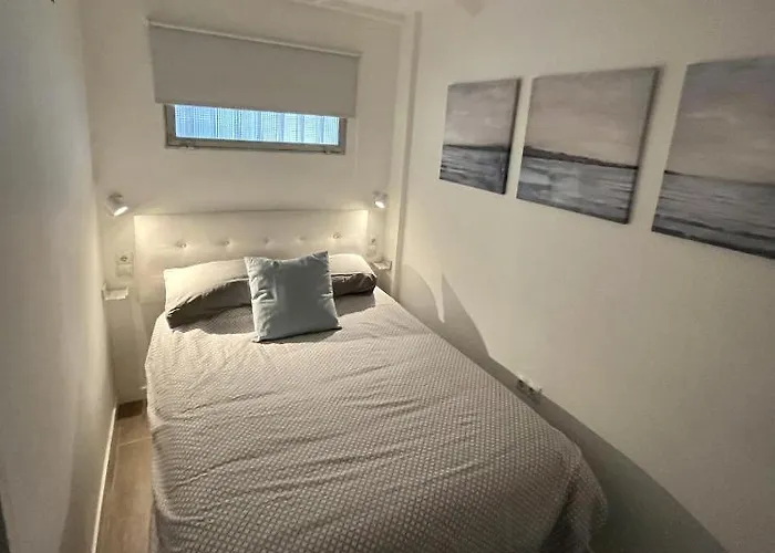 Tar11d - Estudio Con Vistas Al Mar, Wifi, Smart Tv, Fire Stick Amazon, En El Centro, A 600 Metros Playa