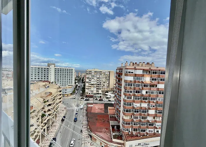 Tar11d - Estudio Con Vistas Al Mar, Wifi, Smart Tv, Fire Stick Amazon, En El Centro, A 600 Metros Playa Torremolinos
