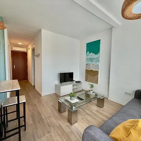 Tar11d - Estudio Con Vistas Al Mar, Wifi, Smart Tv, Fire Stick Amazon, En El Centro, A 600 Metros Playa * Torremolinos