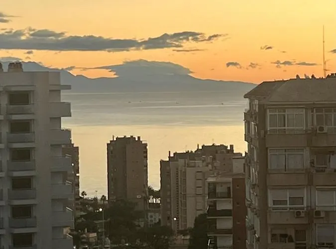 Tar11d - Estudio Con Vistas Al Mar, Wifi, Smart Tv, Fire Stick Amazon, En El Centro, A 600 Metros Playa Lägenhet