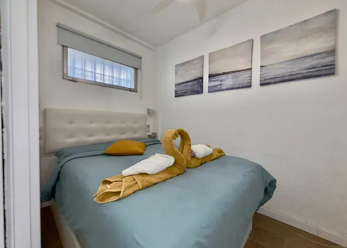 Tar11d - Estudio Con Vistas Al Mar, Wifi, Smart Tv, Fire Stick Amazon, En El Centro, A 600 Metros Playa *